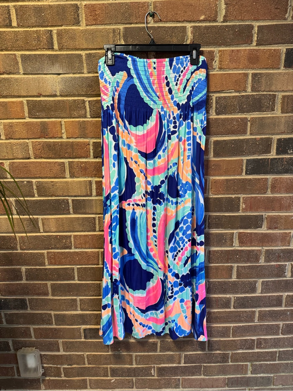 Lilly Pulitzer strapless smocked dress - Picture 5 of 6